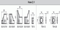 Комплект фрез для профілювання стояків та перемичок фільончастих дверних полотен (33.01.00)