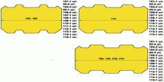 Комплект фрез для профілювання будівельного бруса(39.2872.00, 39.2872.100)