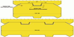 Комплект фрез для профілювання будівельного бруса(09.2850.00)